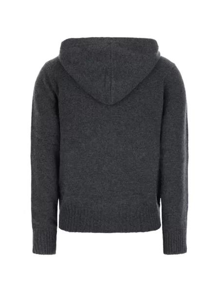 Kašmírový svetr Max Mara šedý
