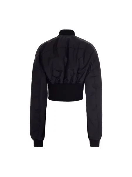 Sportmax Kurtki Kobieta XS Len Zebu Bomber Jacket czarny