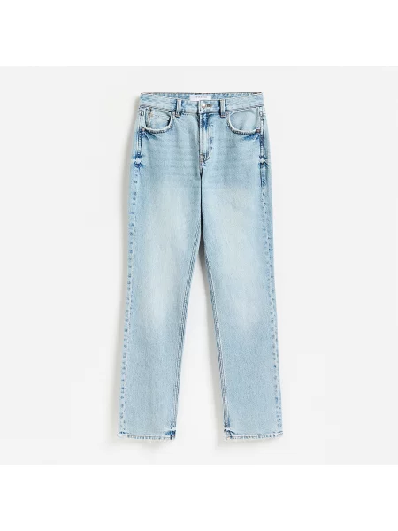 Reserved Straight slim farmer kék