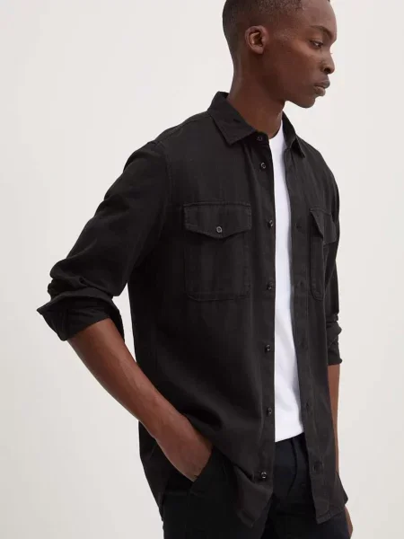 G-Star RAW Cămașă Marine' negru
