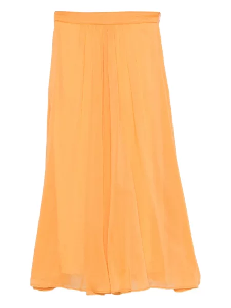Fusta plisata Forte_forte plisată portocaliu