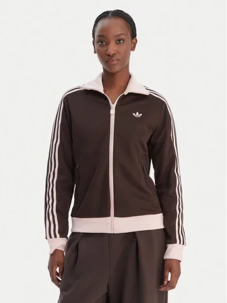 Klasická mikina Adidas Originals ružová