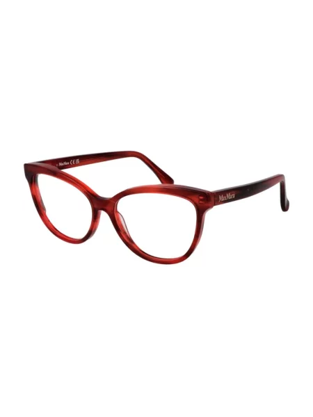 Okulary przeciwsłoneczne Max Mara czerwone