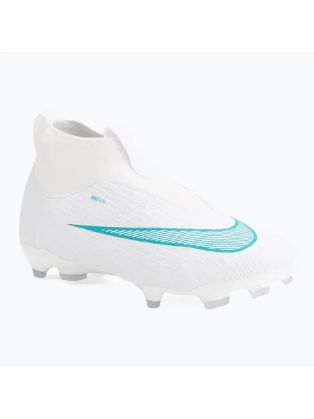 Încălțăminte de fotbal pentru copii Nike Mercurial Superfly 11 Academy Jr MG white/dusty cactus alb
