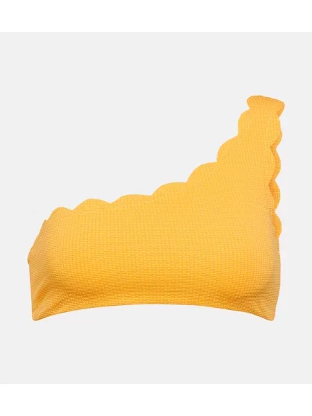 Top Marysia z enim ramenom oranžna