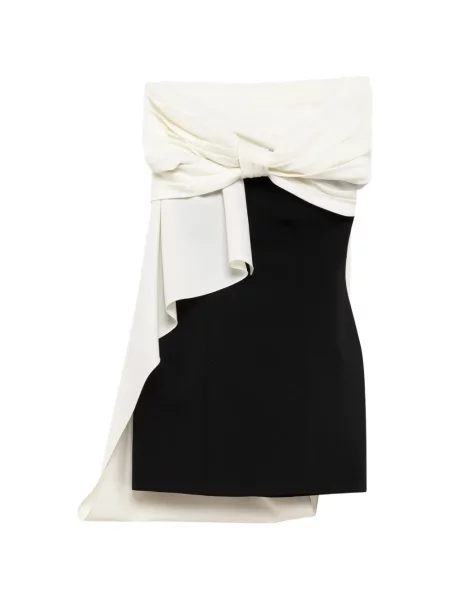 Rochie mini Msgm cu funde negru