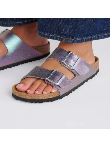 Klapki Birkenstock fioletowe