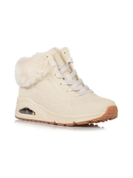 Félcipő Skechers bézs