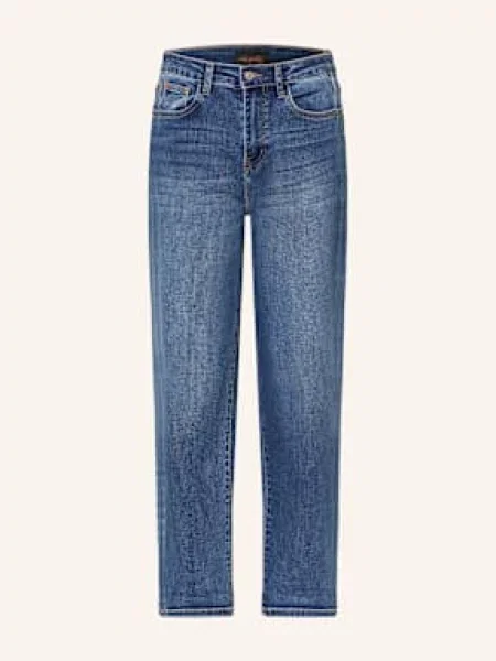 Miss Goodlife Jeansy Straight blau niebieskie