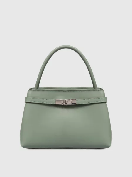 Кожаная сумка Gianni Notaro зеленая