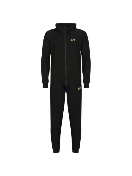 Tepláková souprava Ea7 Emporio Armani černá
