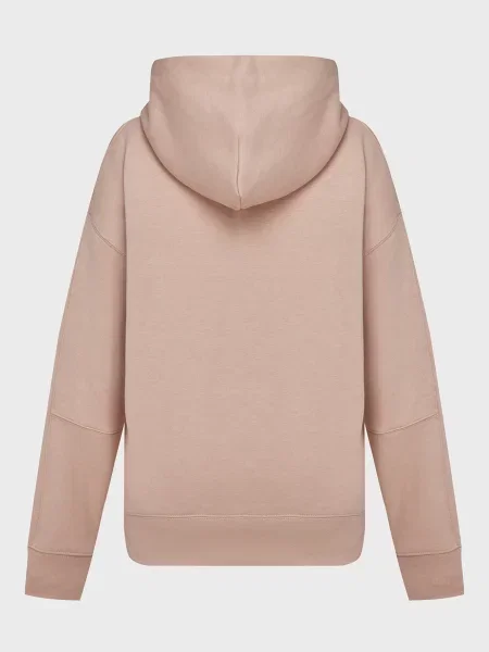 Флисовое худи Calvin Klein бежевое