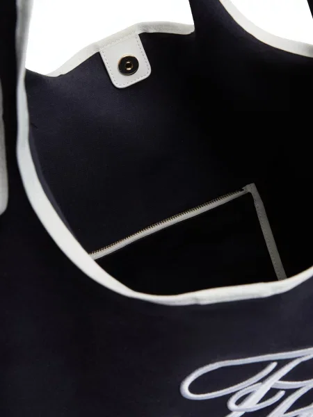 Rucsac Tommy Hilfiger din canvas albastru