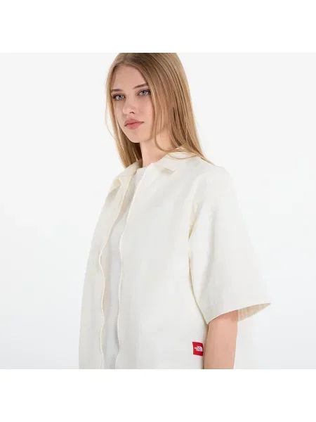 Πουκάμισο The North Face Redbox Nylon S/S Shirt White Dune L λευκό