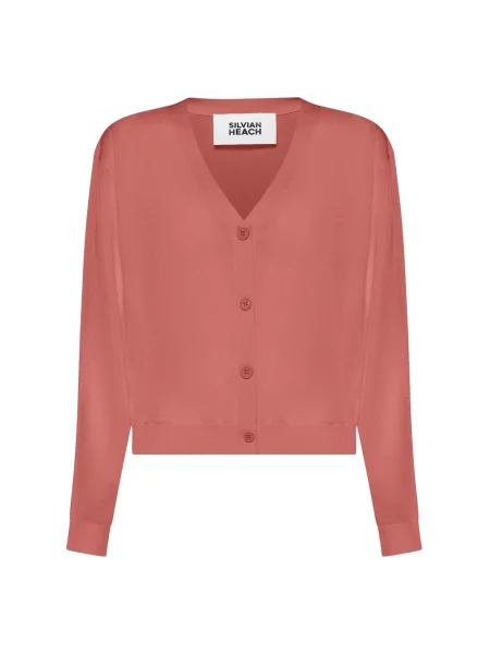 Kardigan Silvian Heach czerwony