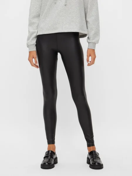 PIECES Leggings fekete