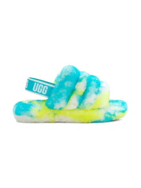 Klapki dziecięce Ugg niebieskie