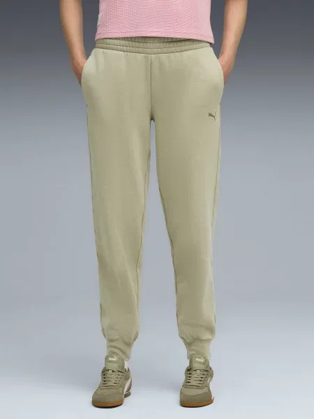 Штани спортивні PUMA Ess Elevated Wash Sweatpants комбінований верх зелений