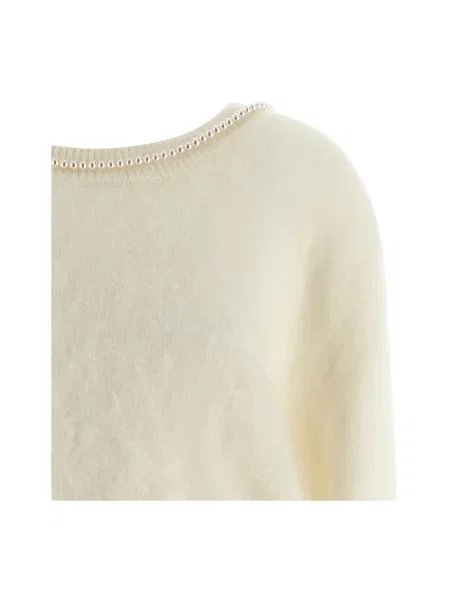 Sweter Bernadette z kaszmiru biały