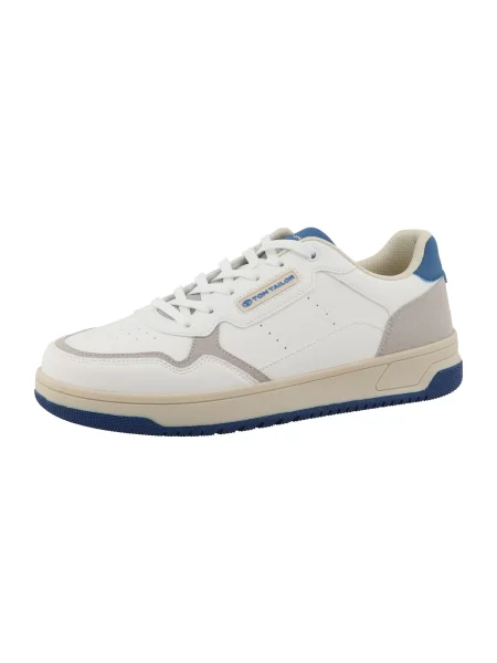 Sneakerși Tom Tailor alb