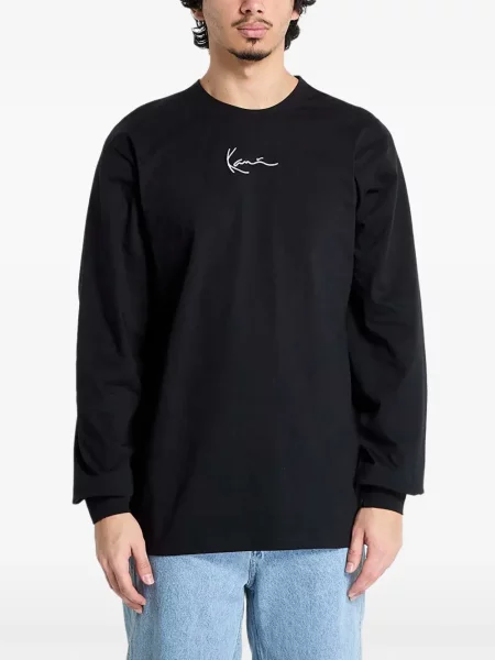 Lung tricou Karl Kani cu autograf negru
