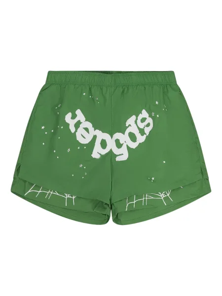 Slip de baie Sp5der verde