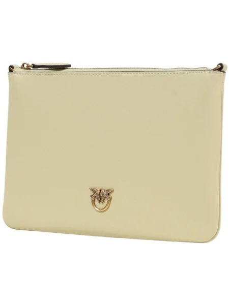 Rucsac Pinko din piele fără toc clasic bej