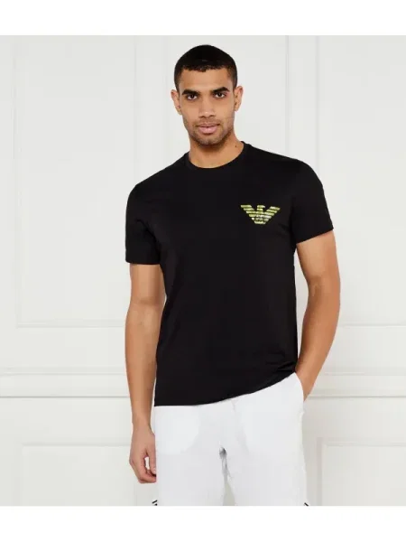 Emporio Armani Póló | Regular Fit fekete