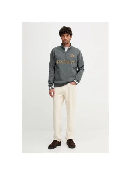 Bluza rozpinana Hackett szara