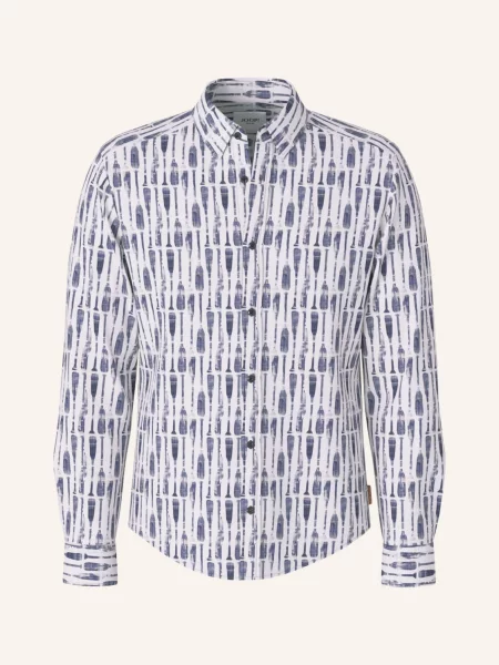 Joop! Jeans Košile Hanson Regular Fit / modrá bílá