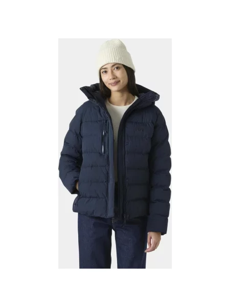 Kurtka z kapturem Helly Hansen Adore Puffy granatowy XS niebieska