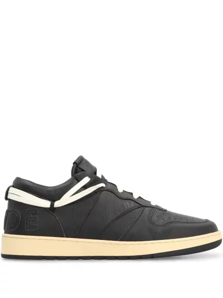 Sneakerși Rhude din piele negru