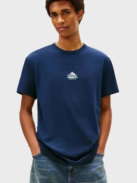 Футболка Tommy Jeans синя