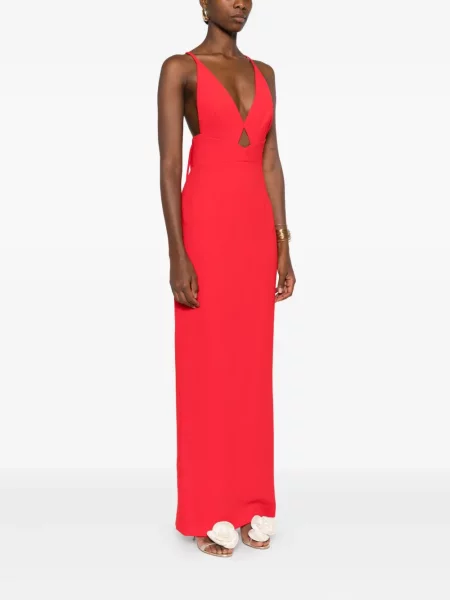 Rochie maxi Solace London de costum roșu