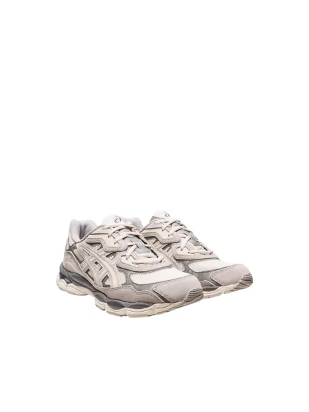Sneakersy Asics zamszowe beżowe