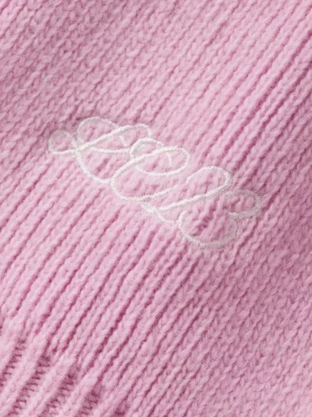 Pulover Lc23 cu broderie roz