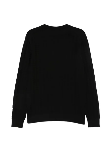 Pulover Boss cu decolteu rotund negru