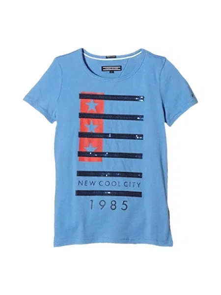 Tričko Tommy Hilfiger modrá