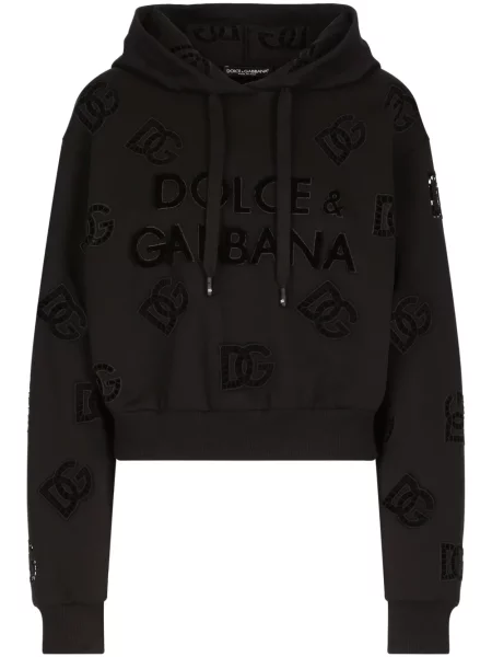 Hanorac cu glugă Dolce & Gabbana negru