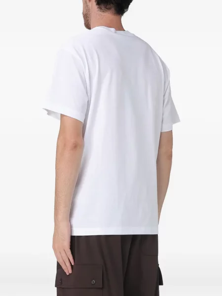 Tricou Versace Jeans Couture cu imagine alb