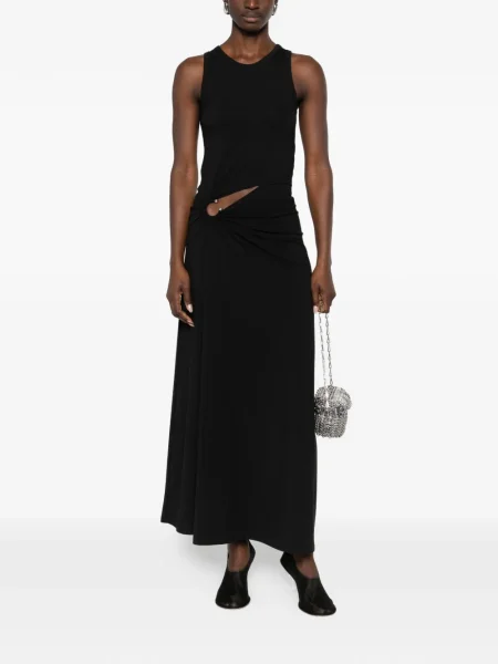 Rochie maxi Rabanne de costum negru