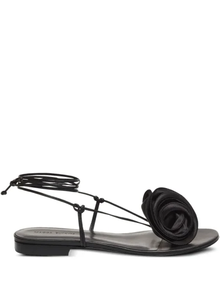 Sandale Magda Butrym cu model floral negru