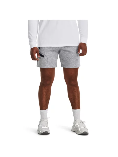 Šortky Under Armour Unstoppable Flc Shorts Mod Gray XXL