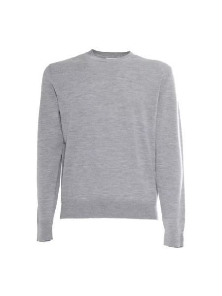 Sweter Ballantyne z kaszmiru szary