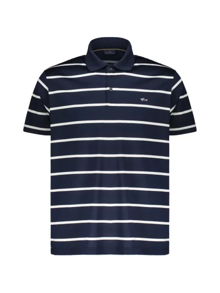 Scurt tricou polo Paul & Shark albastru