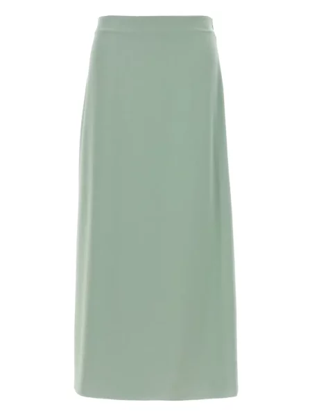 Fustă midi Max Mara până la genunchi verde