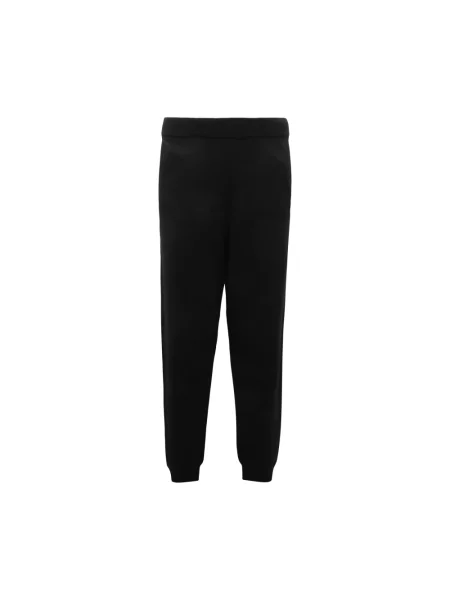 Dzianinowe spodnie Max Mara czarne