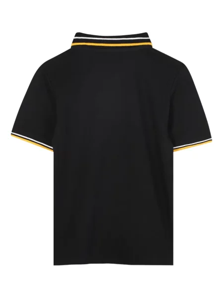 Koszulka polo dziecięca Dkny czarna