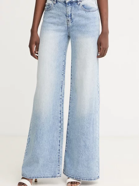 Armani Exchange bootcut džíny modré