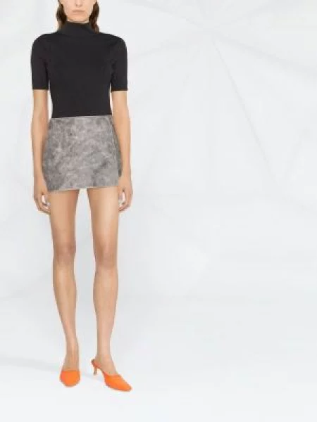 Briaunotas marškinėliai Off-white balta